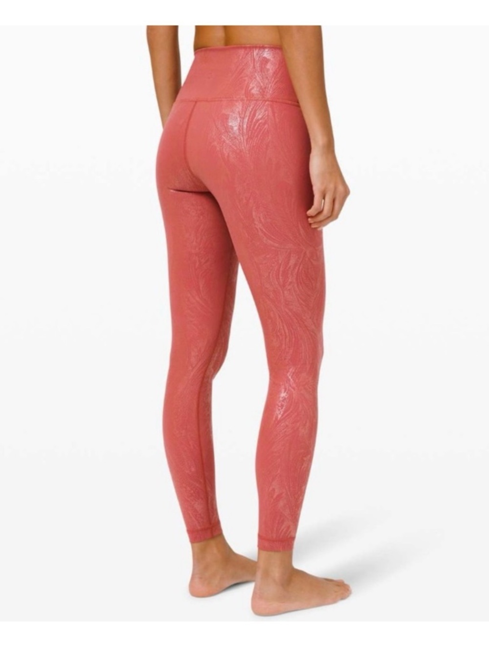 Lululemon Wunder Under high rise 25” shine pant
